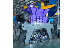China Compact Scrap Metal Shredder Waste Metal Crushing Double Shaft Shredder Machine supplier