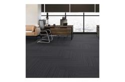 China 10 Inch X 40 Inch Commercial Modular Carpet PP With Bitumen Backing supplier