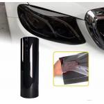 TPU Car Headlight Protection Film Black Gray Smoke Color Car Photochromic Light tint for sale