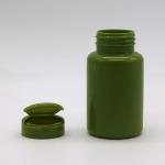 Plastic HDPE Bottle 150ml 5oz Wide Mouth Empty Capsule Containers with Flip Cap