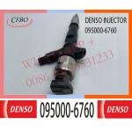095000-6760 Diesel Engine Fuel Injector for TOYOTA IMV PRADO HILUX/4 RUNNER 1KD-FTV 23670-30140 for sale