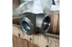 China Sch 80 Socket Welded Pipe Fittings ASTM A105 Tee Pipe Fitting supplier