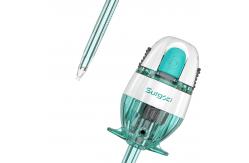 China EO Gas Sterilization Surgical Trocar Laparoscopic Surgery Instrument White And Blue supplier