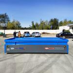 Heavy Duty Transporter Platform Material Handling Battery Powered Transfer Trolley