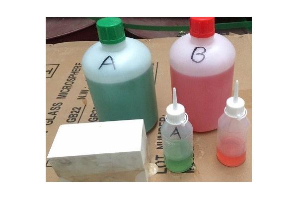 High Strength Fast Epoxy Resin Modeling Green Adhesive 2kg Sets Package