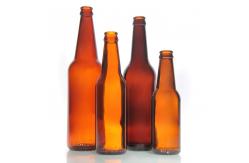 China 330ml 500ml 750ml Transparent Amber Brown Green Blue Empty Beer Glass Bottle supplier