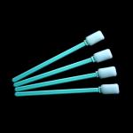 Rectangle Sponge Tipped Swab White Foam Green Stick for sale