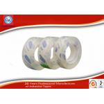 12mm Clear Adhesive BOPP Sticky Stationery Tape For Office & School Use for sale