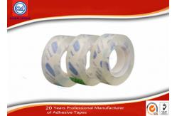 China 12mm Clear Adhesive BOPP Sticky Stationery Tape For Office & School Use supplier
