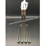 High Power Custom Flat Shape Tubular Heater For Deep Fryer