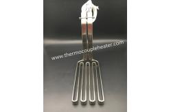 China High Power Custom Flat Shape Tubular Heater For Deep Fryer supplier