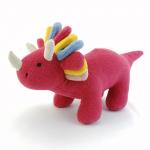 Custom Plush Kids Playing Dinosaur Doll Birthday Gifts Micro Terry Stuffed Dinosaur Plush Toy for sale