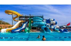 China Height 5-12 Meters Water Park Slide Swimming Pool Set Customized supplier