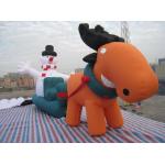 Inflatable christmas / halloween / inflatable festival decoration / inflatable santa deer for sale