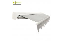 China Manual control awning, restaurant and hotel hand - operated awning supplier