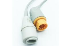 China Latex Free IBP Transducer Cable Compatible Siemens Drager To Edward Transducer Adapter supplier