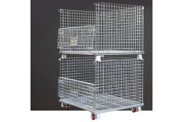 Movable 5 Layer Stacking Galvanized Wire Mesh Stillages