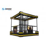 Standing VR Shooting Simulator Platform 24 Inch LED Screen For Amusement Park for sale