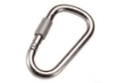 China Carabiner Hook 10x110 Steel Snap Hook Stainless Steel 304 Spring Snap Hook supplier