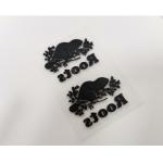 Clothes 3D Molded Design Silicone Heat Transfer Labels Eco Friendly