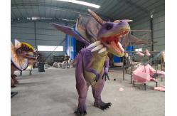China Wearable Simulation Animatronic Dragon Costume Dinosaur Model supplier