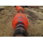 HDPE And PU Pipe Floater 10mm Thickness Impact Resistance