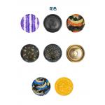 Round Disposable Food Packaging Plastic Sushi Trays with Lid for sale