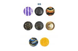 China Round Disposable Food Packaging Plastic Sushi Trays with Lid supplier