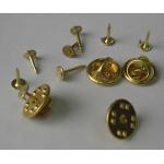 Brass butterfly clutch pin/Butterfly pin back for garment for sale