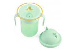 China 147g Kids Silicone Cup Outdoor 12 Month Sippy Cup With Straw supplier