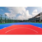 No Bulging Polypropylene Interlocking Sports Tiles Eco-Friendly