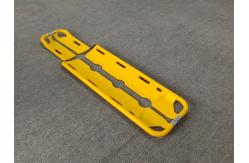 China Foldable First Aid Plastic Scoop Stretcher X Ray Detachable Three Gears supplier