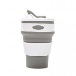 Portable Food Grade Silicone Folding Coffee Cup BPA Free for sale