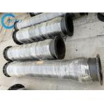 450 PSI Burst Pressure Rubber Suction Hose With Corrugated Black Rubber Cover for sale