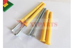 China Concrete Wall Plastic Insulation Plug Anchor With Hexagon Tapping Screw supplier