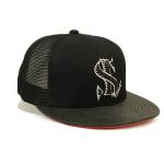 ODM Fashion 5 Panel Snapback Cap Studded Rhinestone Bling Outdoor Sport Trucker Baseball Caps for sale