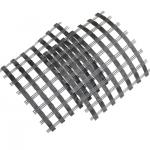 Weather Resistant 120kn Fiberglass Geogrid For Civil Engineering Soil Reinforcement Solution for sale