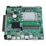 H610 Mini ITX LGA1200 Motherboard Support Side Plug Independent Discrete Graphics Card