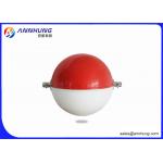 600mm yellow red white Aircraft Warning Sphere for transmission line for sale