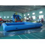 Customize Made Kids Inflatable Pool Water Park with Slide for Fun