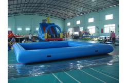 China Customize Made Kids Inflatable Pool Water Park with Slide for Fun supplier