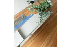 China Good Reflection Metal Ceiling Tiles 0.9mm Square Beveled Edge supplier