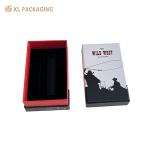 Custom Design Perfume Paper Box Lid And Base Box Paperboard Perfume Gift Box Red Black Matte Perfume Packaging Boxes For Perfume for sale