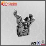 Handmade Dragon Roof Ridge Tile Finial Ornament Traditional Legendary for sale