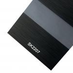 100% Polyester Light Control Translucent Sheer Fabrics For Window Treatment for sale