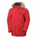 Insulated Helly Hansen Men's Parka Jacket for Cold Weather Protection for sale