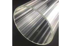 China Borosilicate Inner Stripe Glass Tube Vertical Stripes Inside - Fully Customizable supplier