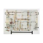 Domestic Heat Transfer Lab Equipment / Heating Circuit Training For Didactic for sale