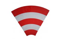 China Self Adhesive Reflection Tape For Traffic Cone Reflective Sticker Cone Sleeve Traffic supplier