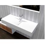 Home Hotel Wall Hung Wash Hand Basin Non Porous Stain Resistant for sale